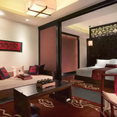 Отель Banyan Tree Lijiang 5* Люкс с различными типами кроватей фото 2
