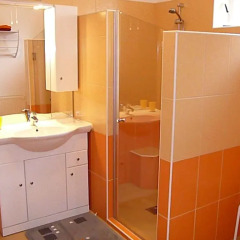 Отель Erika Apartman ванная фото 2