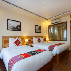 Sapa Centre Hotel 3* Улучшенный номер с различными типами кроватей фото 12