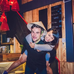 Dalat Family Hostel Далат гостиничный бар