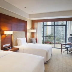 Отель Crowne Plaza Chongqing Riverside 4* Номер Делюкс с 2 отдельными кроватями фото 2
