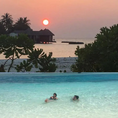 Отель Sunset Holidays Мальдивы, Хураа - отзывы, цены и фото номеров - забронировать отель Sunset Holidays онлайн бассейн фото 3
