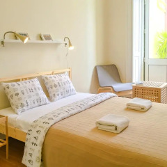 Ambiente Hostel & Rooms Стандартный номер с двуспальной кроватью (общая ванная комната) фото 2