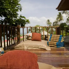 Отель SriLanta Resort 4* Коттедж с различными типами кроватей фото 8