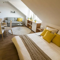 Апартаменты Warm & Friendly Apartment II. Будапешт комната для гостей фото 2