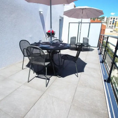 Отель Centragence Les Terrasse De Gairaut Vue Mer Ницца питание