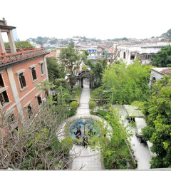 Отель Xiamen Feisu Gulangyu Yangjiayuan Hotel Китай, Сямынь - отзывы, цены и фото номеров - забронировать отель Xiamen Feisu Gulangyu Yangjiayuan Hotel онлайн балкон