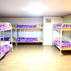 Отель Kimchee Hongdae Guesthouse Кровать в общем номере с двухъярусной кроватью фото 7