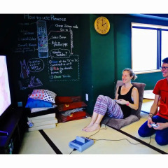 Отель Khaosan Tokyo Origami - Hostel Япония, Токио - отзывы, цены и фото номеров - забронировать отель Khaosan Tokyo Origami - Hostel онлайн интерьер отеля