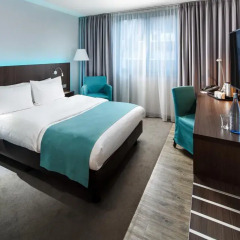 Отель Holiday Inn Düsseldorf - Hafen 4* Стандартный номер с различными типами кроватей фото 3