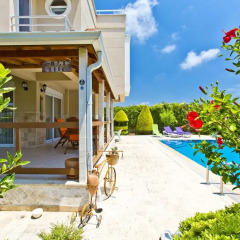 Отель Paradise Town - Art Villa Белек бассейн