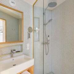 Отель Montholon Hotel Франция, Париж - отзывы, цены и фото номеров - забронировать отель Montholon Hotel онлайн ванная