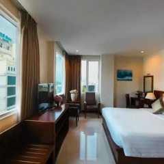 Aquari Hotel 3* Улучшенный номер с различными типами кроватей фото 5