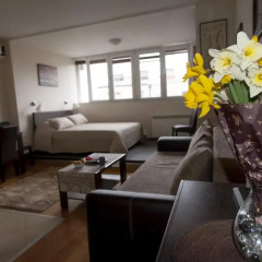 Апартаменты Mige Apartment Студия с различными типами кроватей фото 16