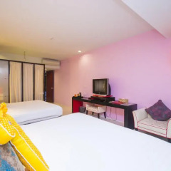 Отель Red Ginger Chic Resort 4* Улучшенный семейный номер с двуспальной кроватью фото 4