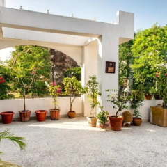 Отель Kalpana Yoga Homestay Стандартный номер с различными типами кроватей фото 4