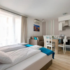 Апартаменты Sun Resort Apartments Студия Делюкс с различными типами кроватей фото 18