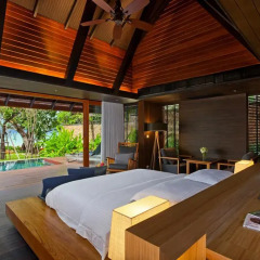 Отель The Tubkaak Krabi Boutique Resort 5* Улучшенный номер с различными типами кроватей фото 2