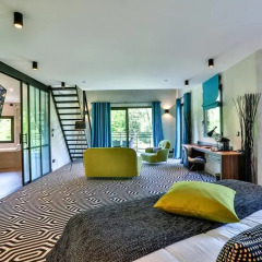 Отель Baud Hôtel Restaurant 4* Люкс с различными типами кроватей фото 7