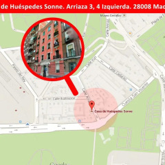 Отель Casa Huéspedes Sonne Мадрид городской автобус