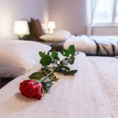 Апартаменты Wallenstein Garden Apartments Прага комната для гостей фото 4
