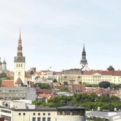 Отель Hilton Tallinn Park 4* Улучшенный номер с разными типами кроватей фото 10