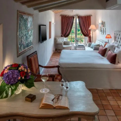 Отель Chateau Le Cagnard 4* Улучшенный номер фото 5