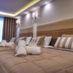 Апартаменты Onyx Suites & Apartments Семейная студия с двуспальной кроватью фото 5
