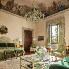 Four Seasons Hotel Firenze 5* Люкс с различными типами кроватей фото 11