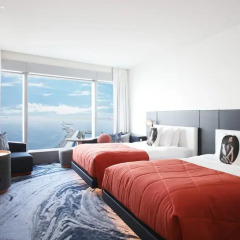 Отель W Barcelona 5* Номер Wonderful sky с различными типами кроватей фото 2