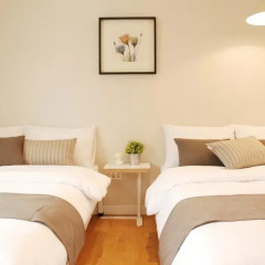 Отель The Mei Haus Hongdae 3* Номер категории Премиум с различными типами кроватей фото 9