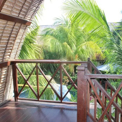Отель Balangan Sea View Bungalow 3* Бунгало с различными типами кроватей
