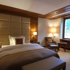 Grand Hotel Zermatterhof 5* Стандартный номер с различными типами кроватей фото 9