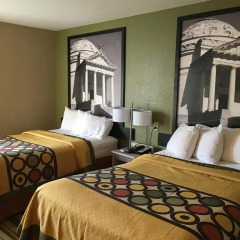 Отель Super 8 by Wyndham Vicksburg 2* Стандартный номер с различными типами кроватей