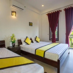 Отель Quynh Chau Homestay 2* Стандартный номер с различными типами кроватей фото 4
