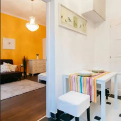 Апартаменты Bpm - Sunny Apartment Будапешт комната для гостей фото 5