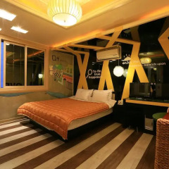 Haeundae Grimm Hotel 2* Номер Делюкс с различными типами кроватей фото 9
