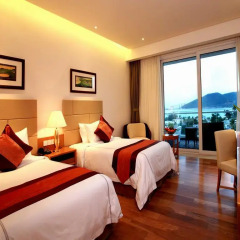 Отель Mingshen Golf & Bay Resort Sanya 4* Номер Делюкс с различными типами кроватей фото 4