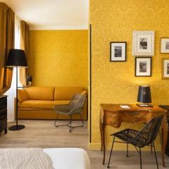 Отель Le Grimaldi 4* Стандартный семейный номер с двуспальной кроватью фото 9