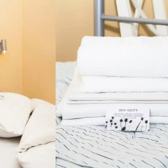 2kronor Hostel Vasastan Кровать в общем номере с двухъярусной кроватью