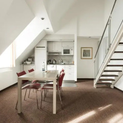 Апартаменты Ema House Serviced Apartments, Superior Standard, Unterstrass Цюрих комната для гостей фото 4