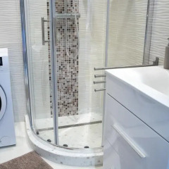 Отель Flat with Unforgettable View ванная