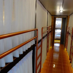 Sleep Owl Hostel Кровать в общем номере с двухъярусной кроватью фото 10