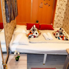 Гостиница Арт Галактика Номер Комфорт с двуспальной кроватью фото 9