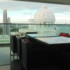 Отель Wong Amat Tower балкон