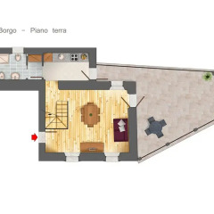Отель Albergo Diffuso Polcenigo P.Lacchin Апартаменты