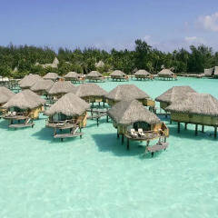 Отель Bora Bora Pearl Beach Resort and Spa 4* Стандартный номер с различными типами кроватей фото 9