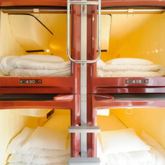 Oak Hostel Cabin Капсула в мужском общем номере фото 4