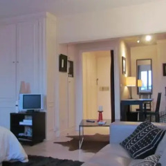 Отель Appartement Beaubourg-Georges Pompidou Париж комната для гостей фото 3