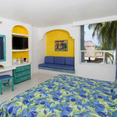 Отель Posada Real Ixtapa 3* Стандартный номер с двуспальной кроватью фото 2